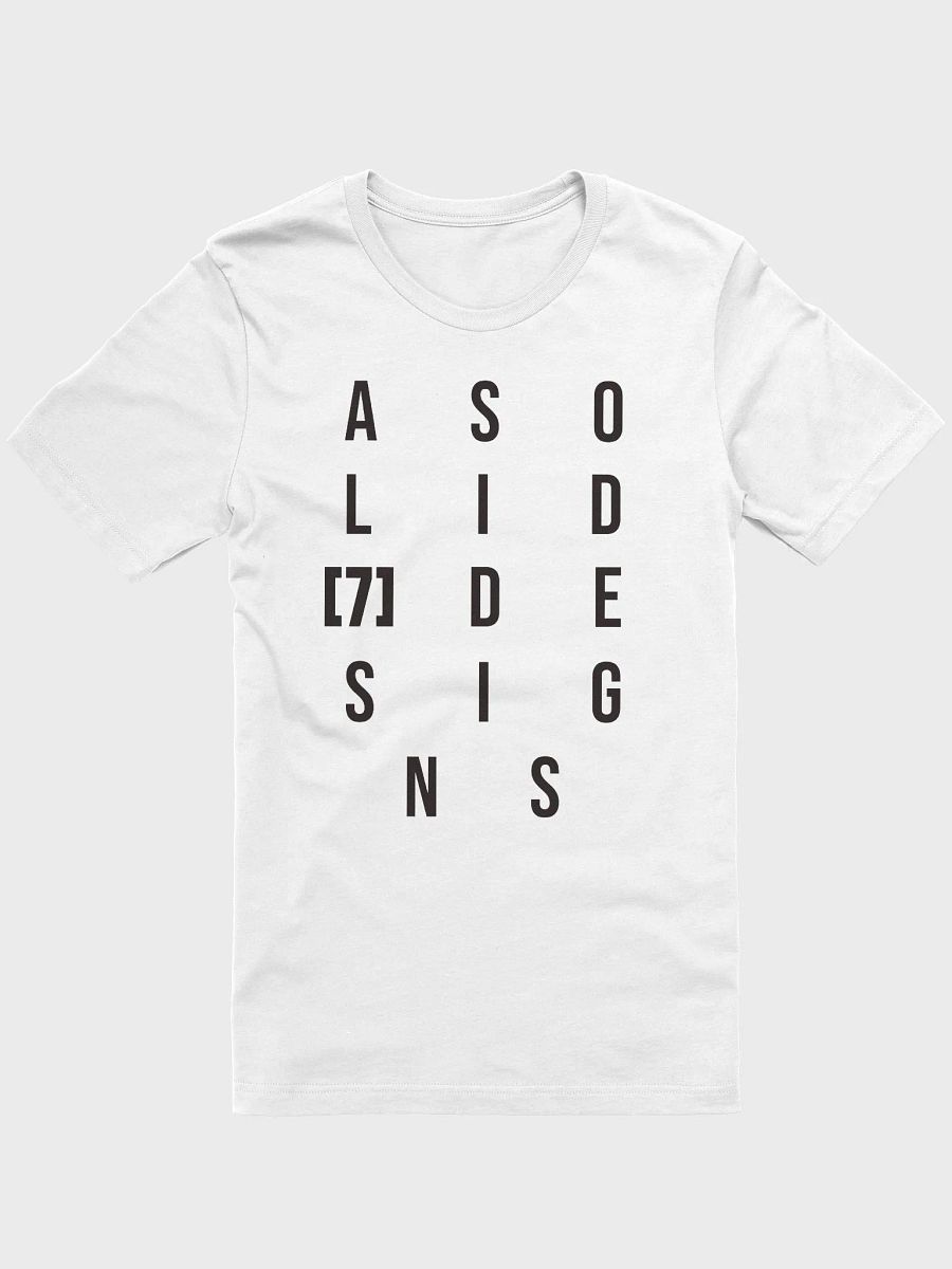ASolid[7] Designs Grid Shirt - Black Design product image (2)