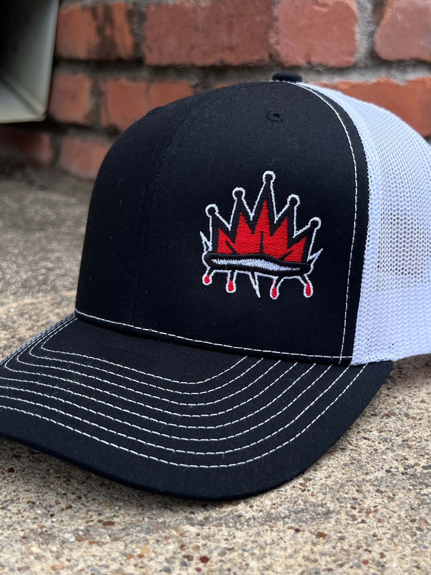 One Way Gospel Trucker Hat – Crown of Thorns Kingdom Logo Cap product image (7)