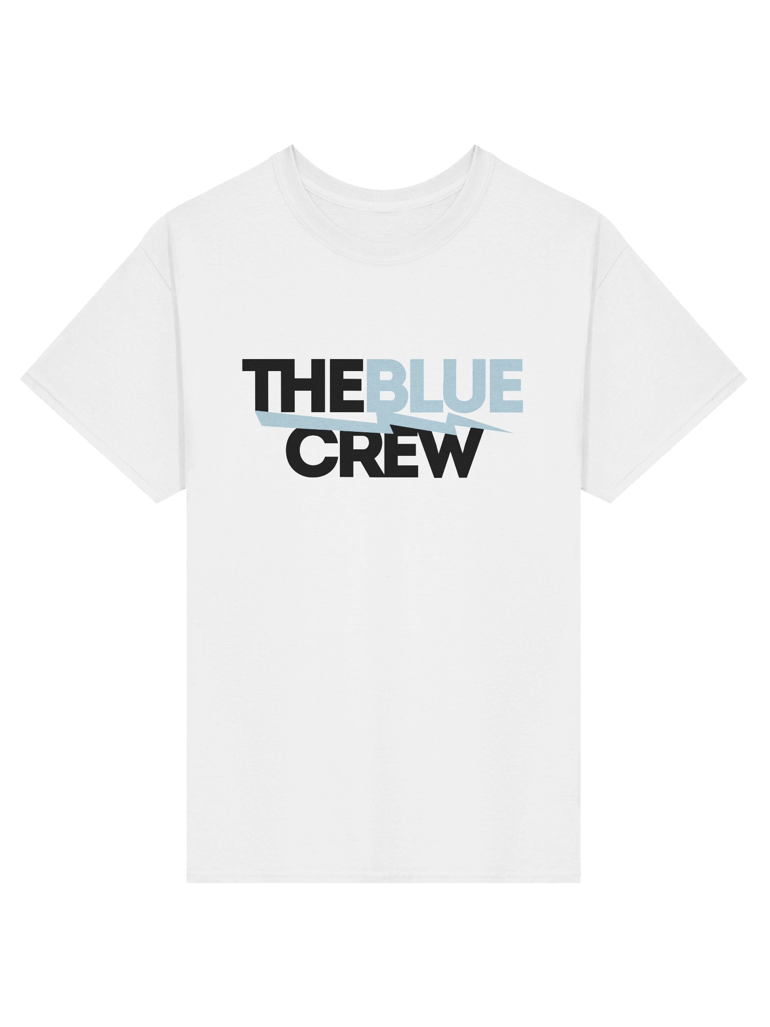 the BIG blue crew tee (light edition) product image (5)
