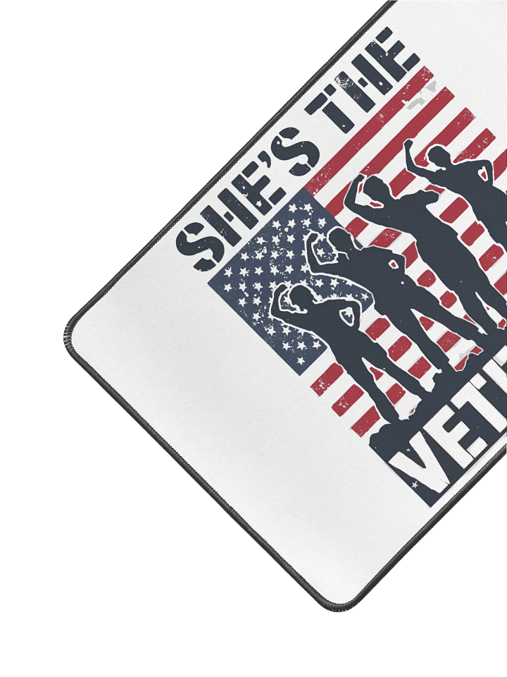 She’s The Veteran Desk Mat product image (2)