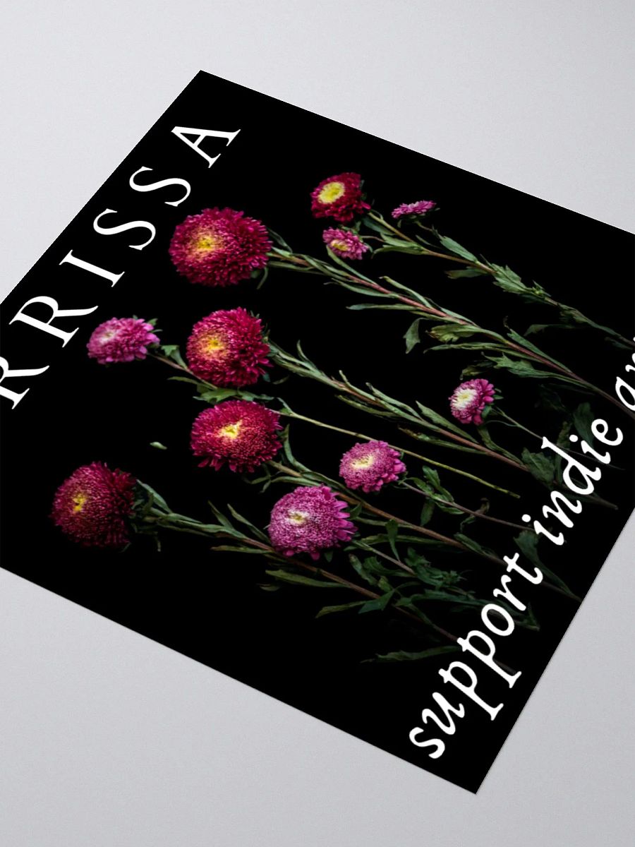 Crrissa - Support Indie Artists - Sticker product image (3)