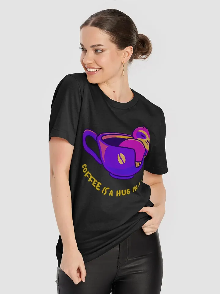 Sloth Hug in a Mug T-Shirt product image (2)