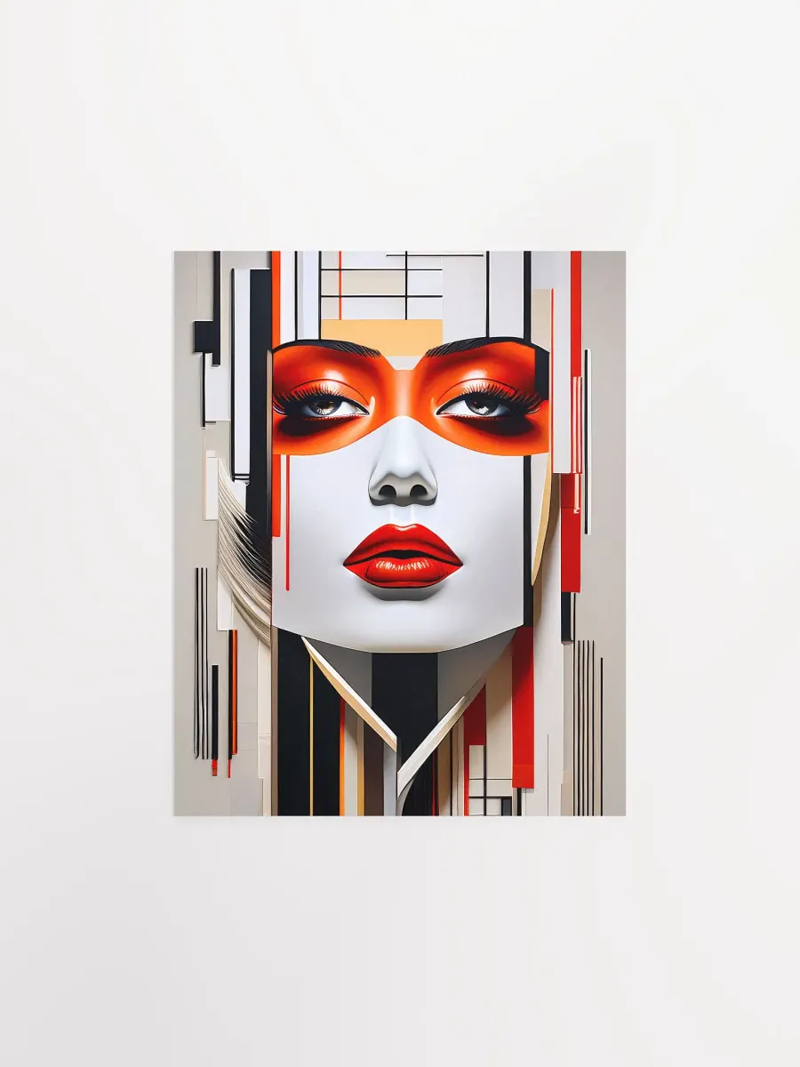 Beauty Mask - Poster - Small and Standard Sizes - 8x10-11x14-12x16-16x20 Inches product image (1)