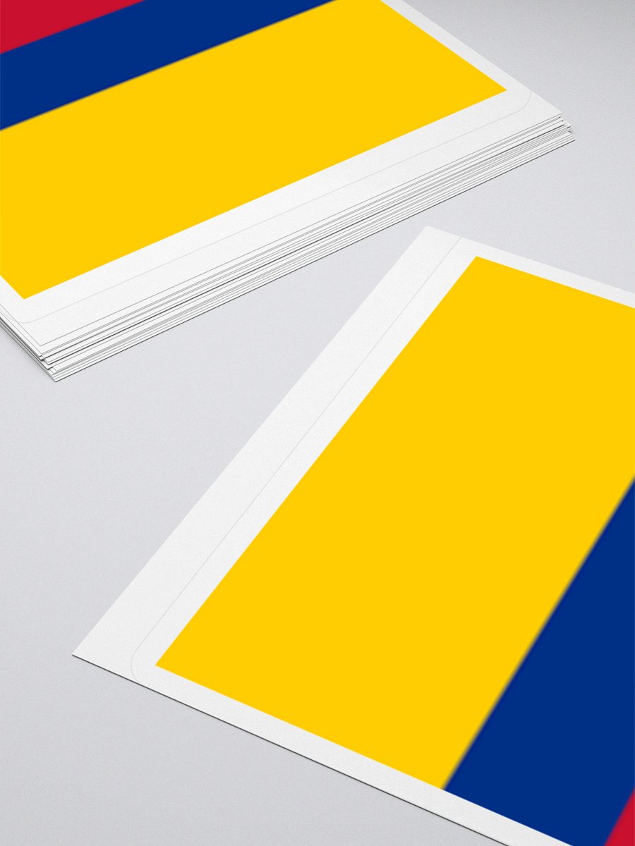 Colombia Flag Sticker | Yellow Blue Red Design | Durable Vinyl | 3 Sizes product image (11)