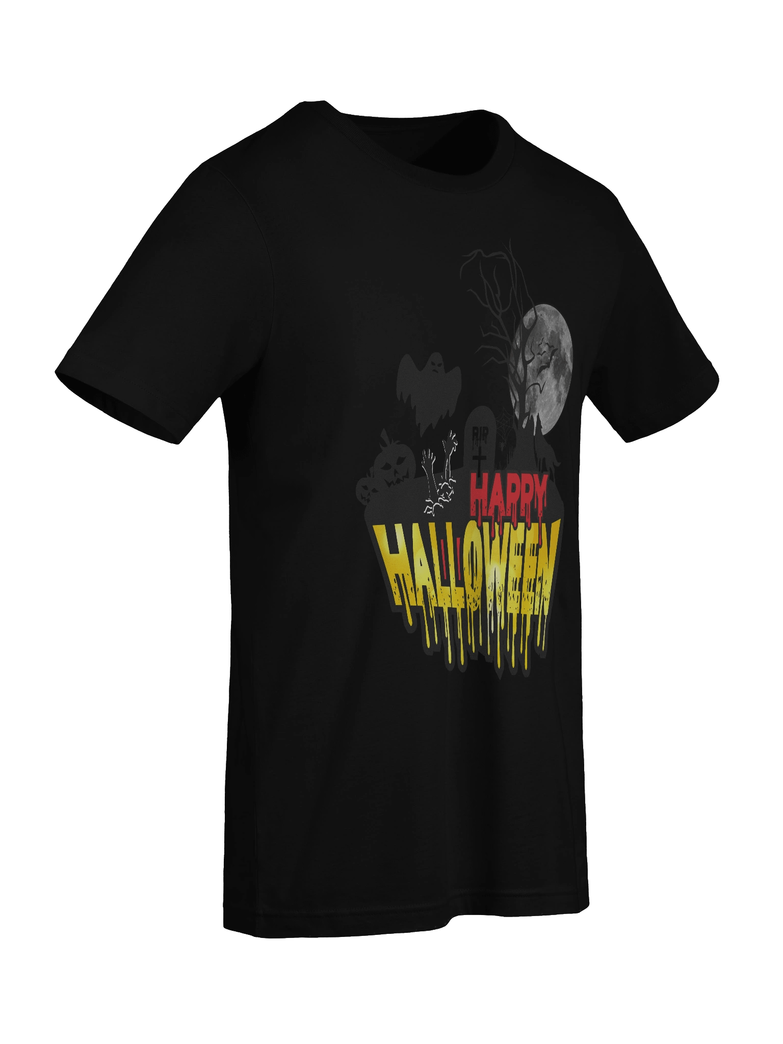 Dripping Halloween Graveyard T-Shirt product image (9)