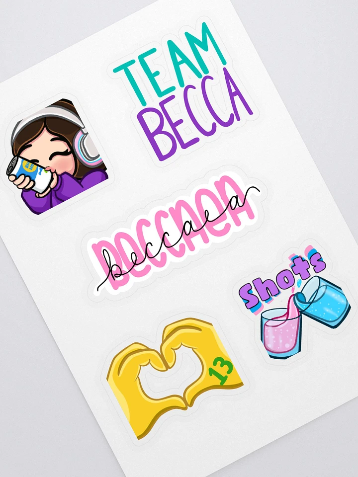 Becca Sticker Pack product image (1)