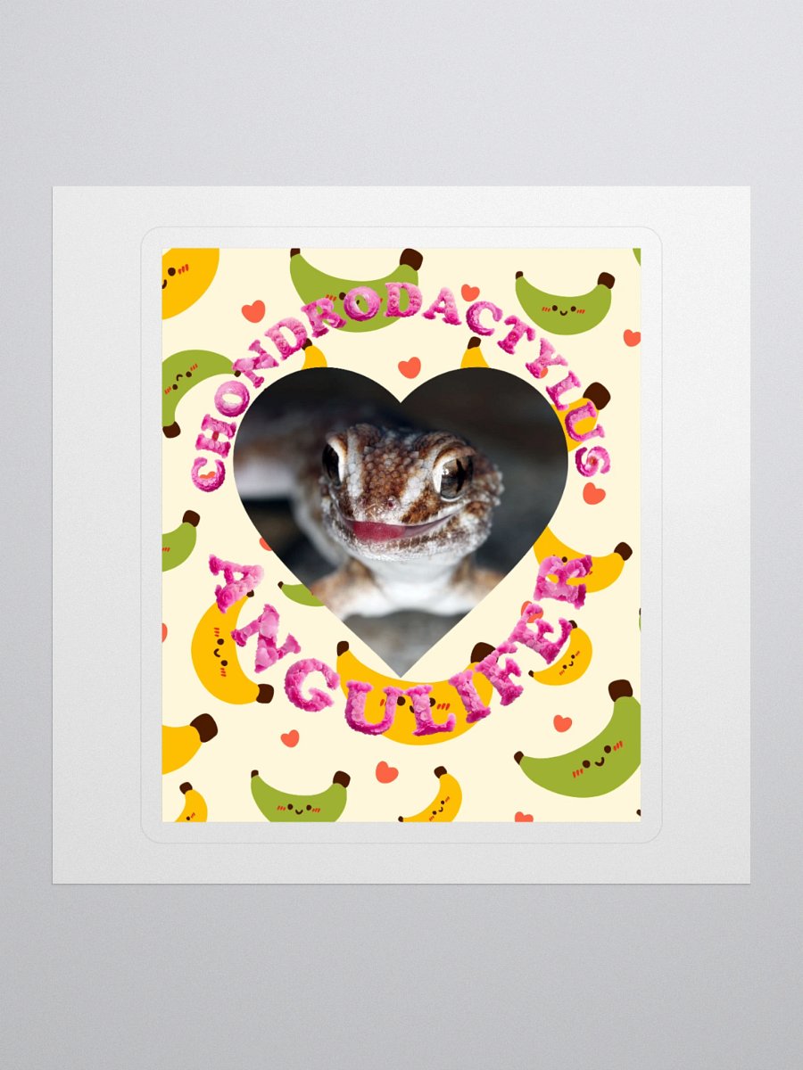 Ground Gecko 9 Sticker product image (1)