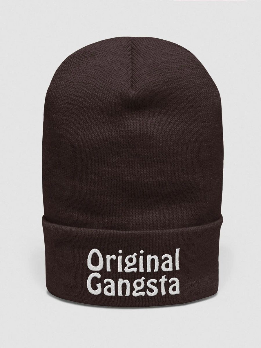 Meggs Original Gangsta Beanie product image (1)