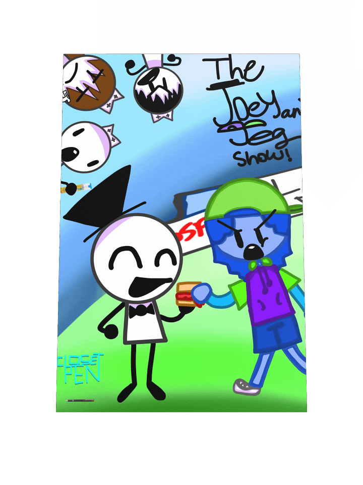 The Joey and Jeg Show Episode One Poster product image (1)