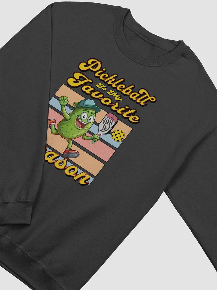 Pickleball Is My Favorite Season Fanatic Crewneck Sweatshirt product image (2)