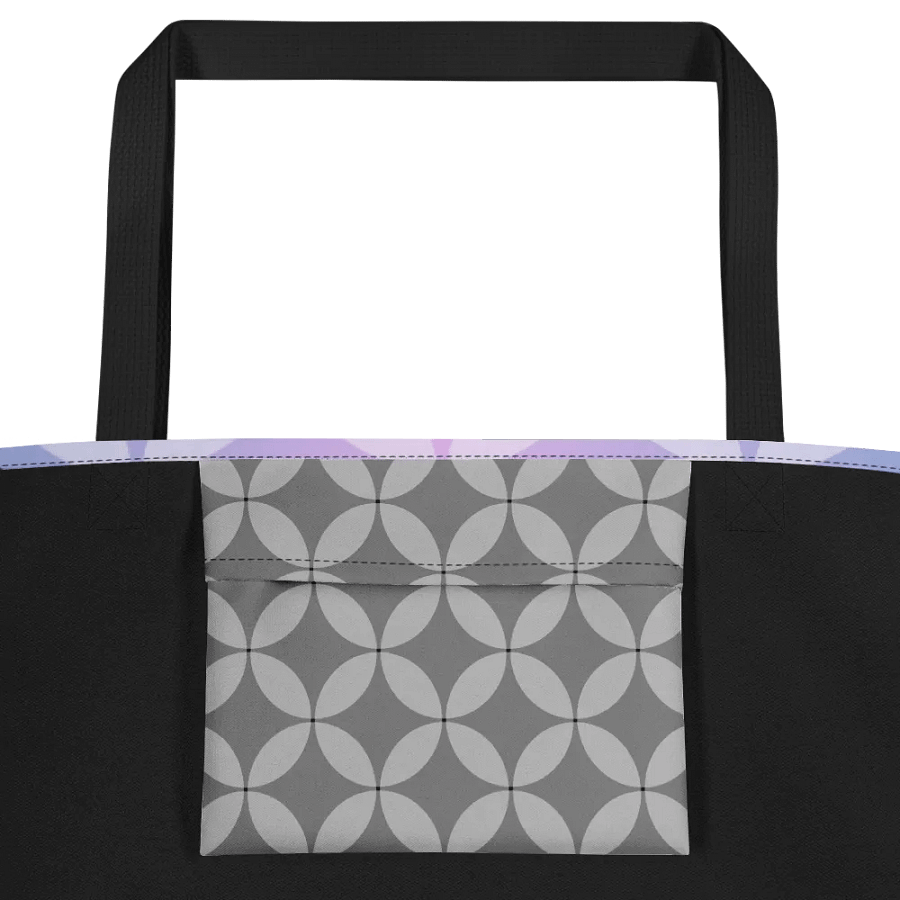 Harmony Circle Polyester Tote Bag product image (4)