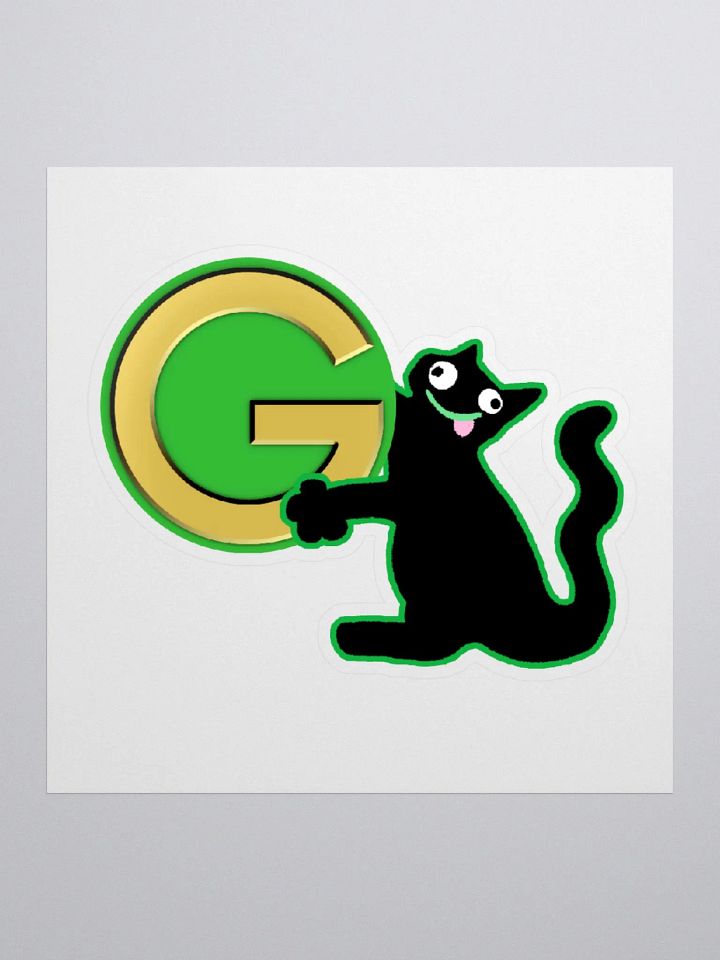 Derpcat pre-2025 Logo Sticker product image (2)