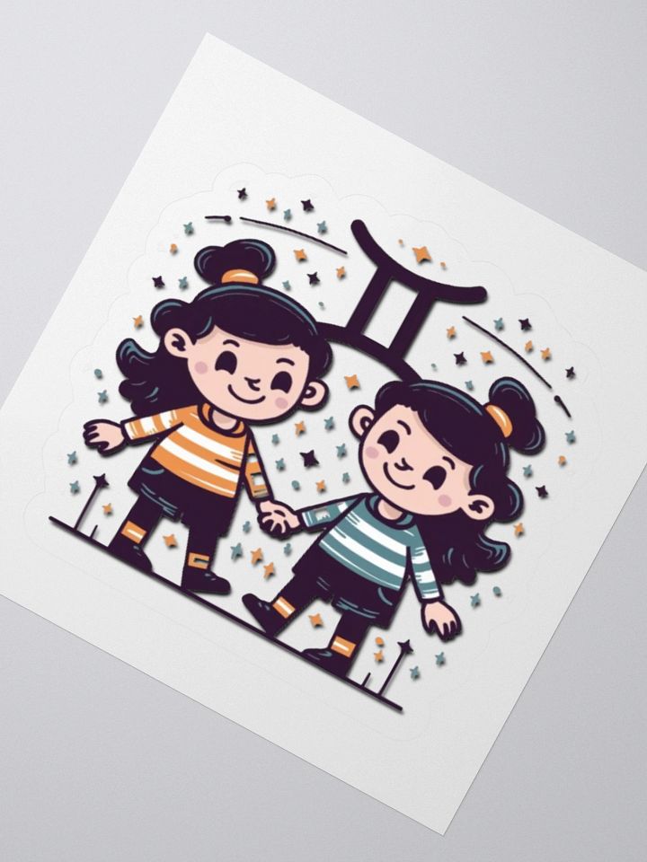 Gemini Twins Sticker product image (4)
