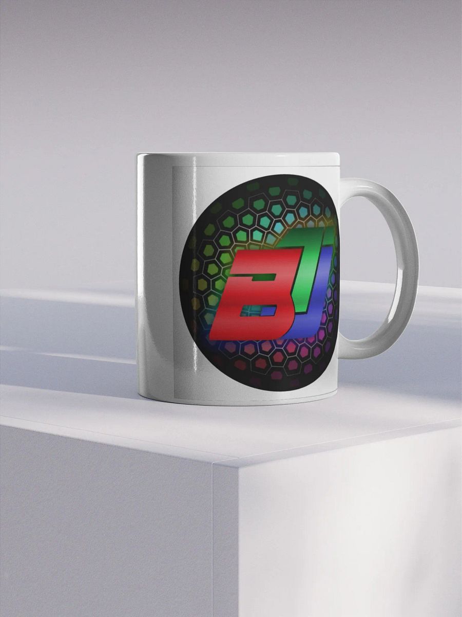 BTJ GAMES coffee mug disco ball logo product image (4)
