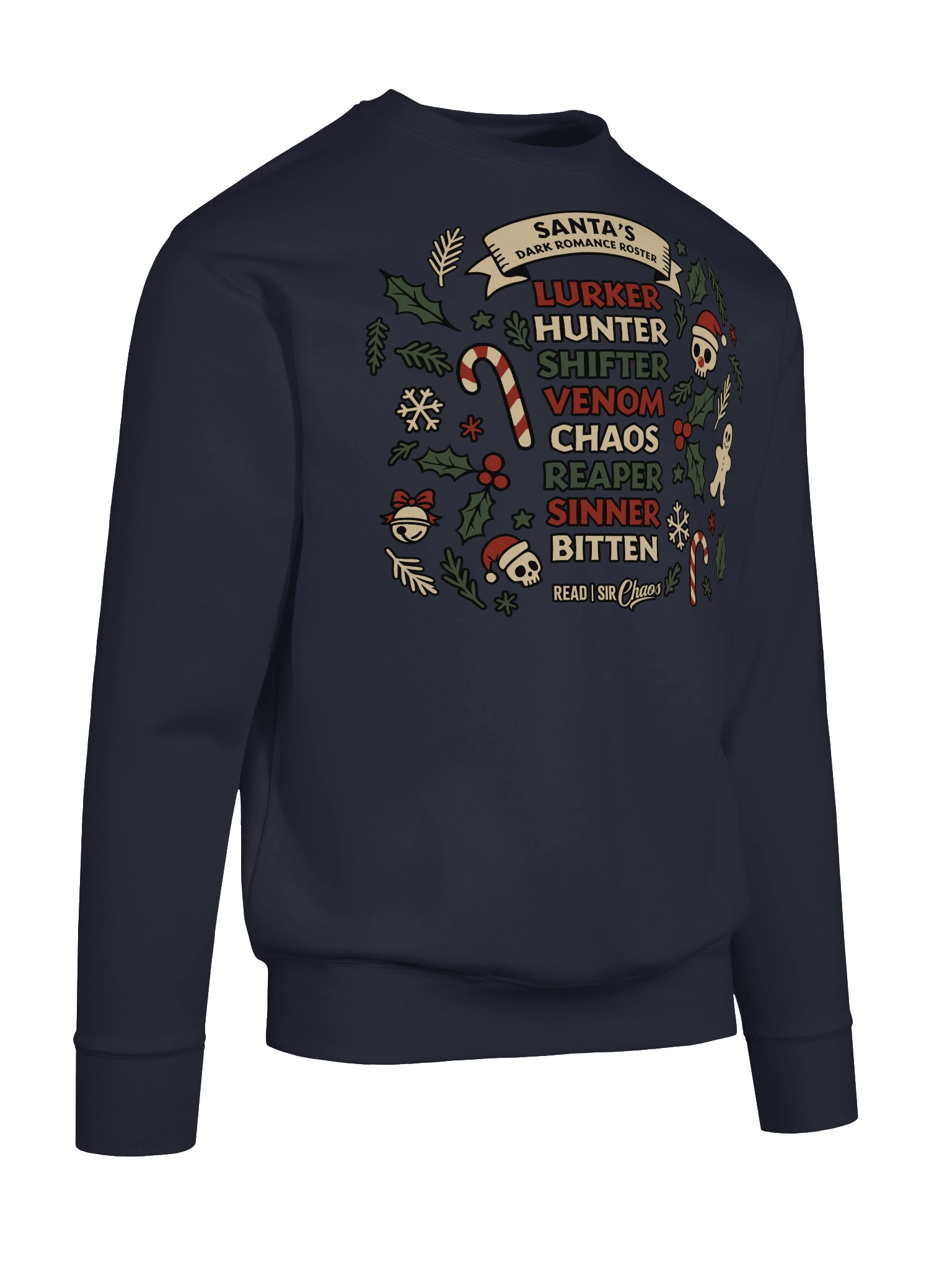 Santa's Dark Romance Roster Sweatshirt product image (76)