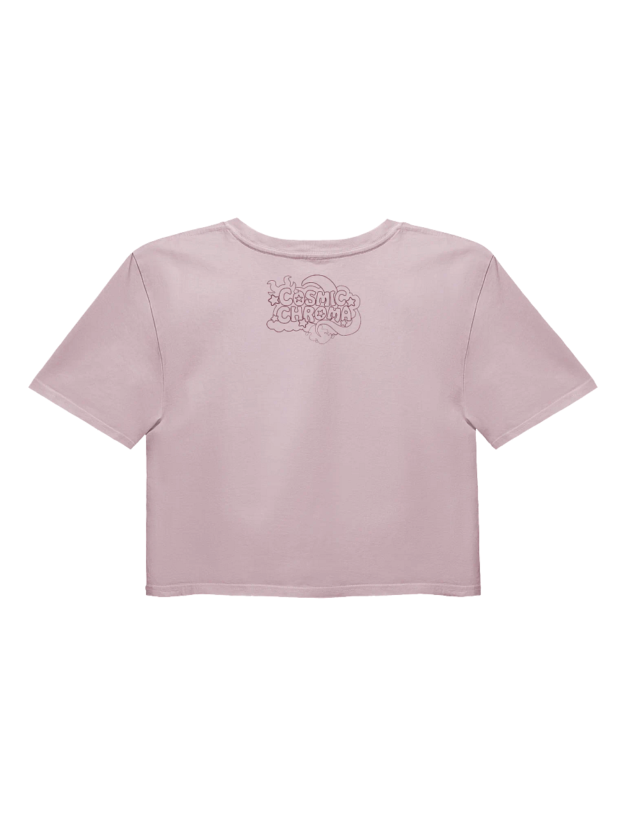 Repping the Splatlands - Colorful Game Fanart- Cropped Tee - Art by CosmicChroma product image (6)