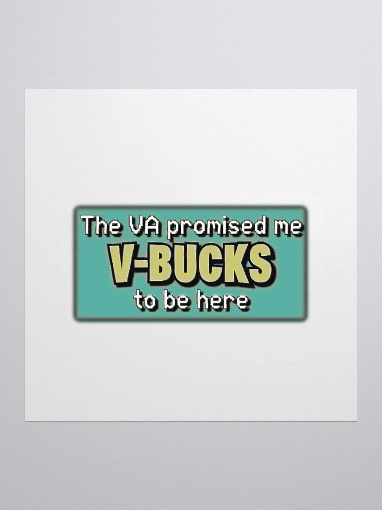V-Bucks Sticker product image (2)