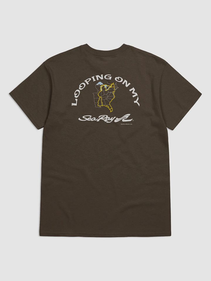 Looping On My Sea Ray - T-Shirt - Dark Shirt w/White Logo product image (1)