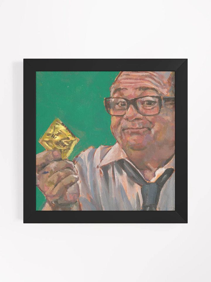 A Monster Condom for a Magnum Boi - Framed Print product image (1)