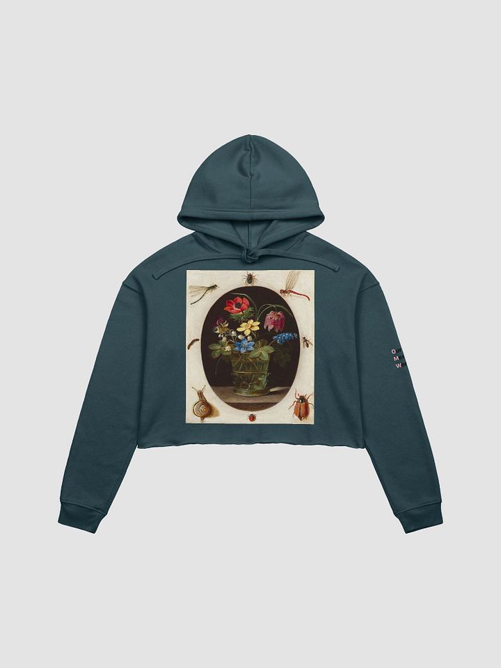 Flowers by Insects Crop Top Hoodie product image (4)