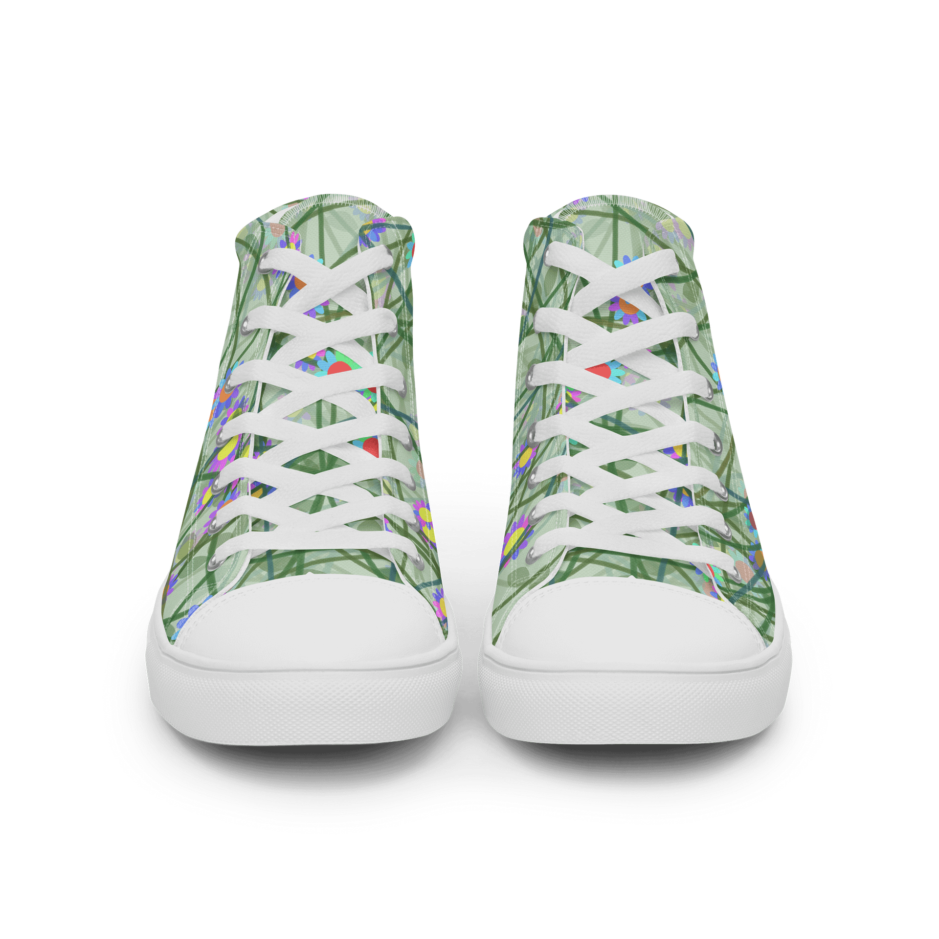 Harmony Blossom Men's High Tops product image (3)