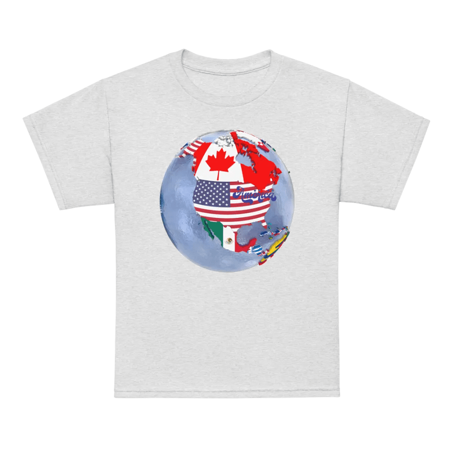 Kids T-Shirt World Map Countries product image (7)