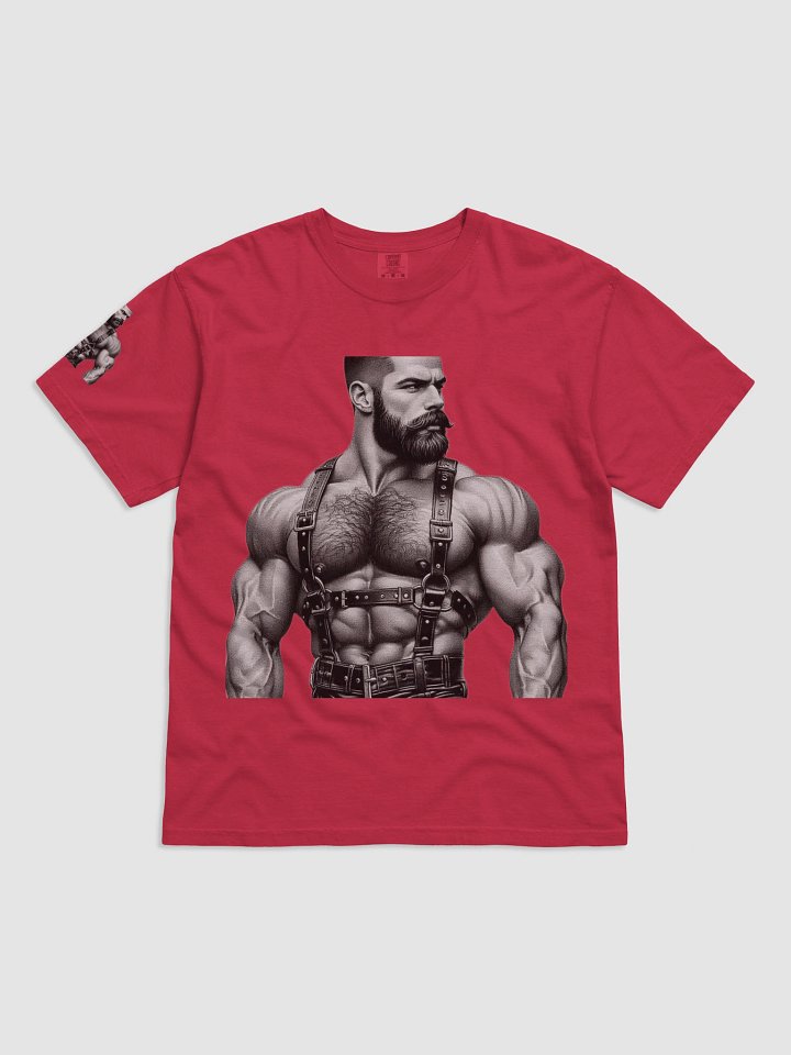 1940s Gay Power Leather Daddy Muscle Bear San Francisco Leder Pride Graphic Design product image (14)