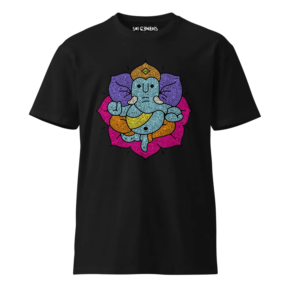 Mystic Elephant Lotus T-Shirt product image (5)