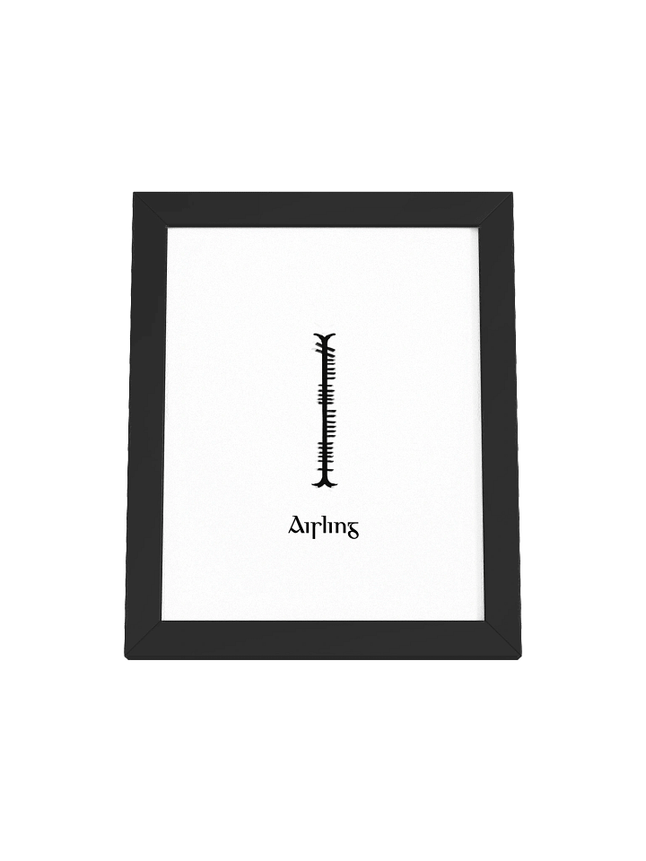 Aisling – Celtic Dream Ogham Framed Art Print product image (1)