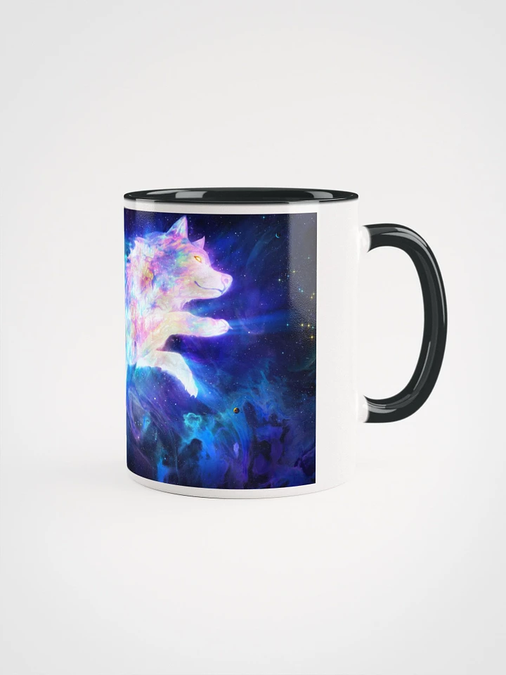 Meji Galaxy Wolf Black Inside Mug! product image (1)