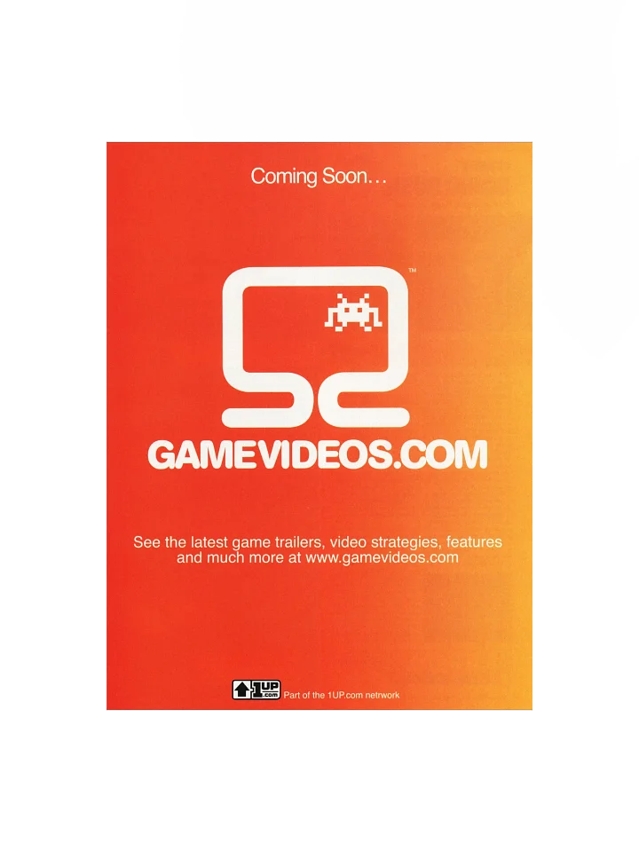 Gamevideos.com - Promotional Poster/Flyer product image (1)