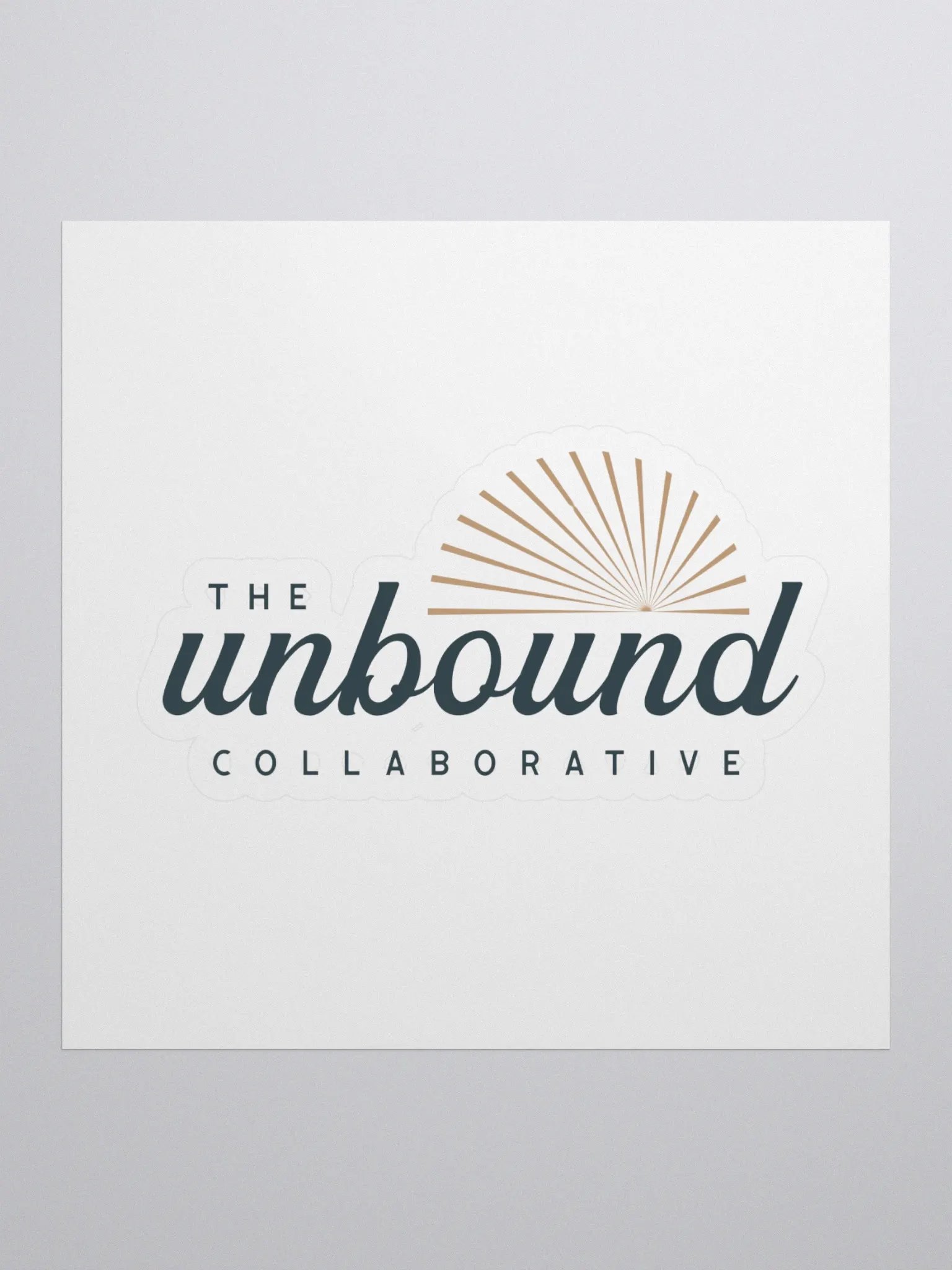Unbound Die Cut Logo Sticker product image (1)