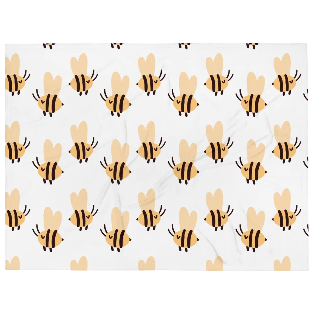 bee cozy blanket product image (8)