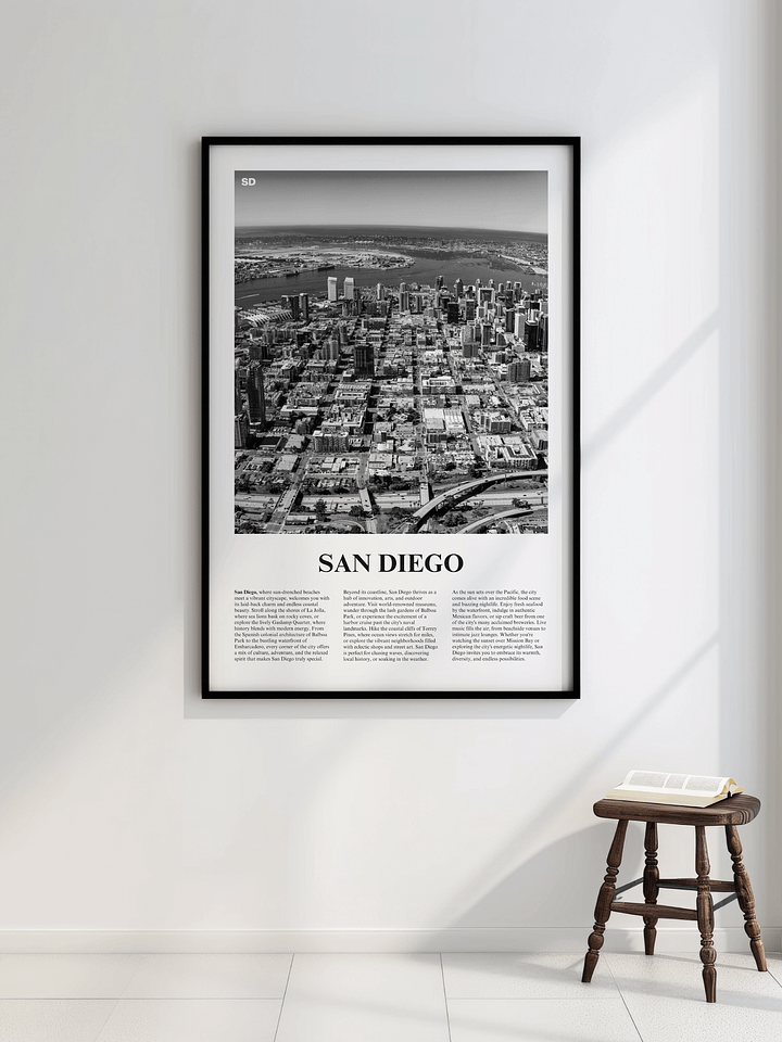 San Diego 01 Newspaper Poster product image (2)