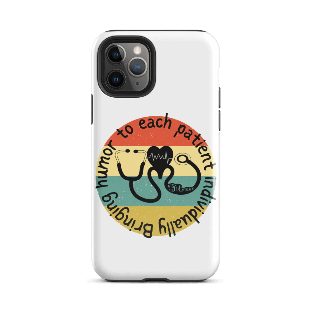 Bringing humor to each patient individually Retro Tough iPhone® Case product image (49)