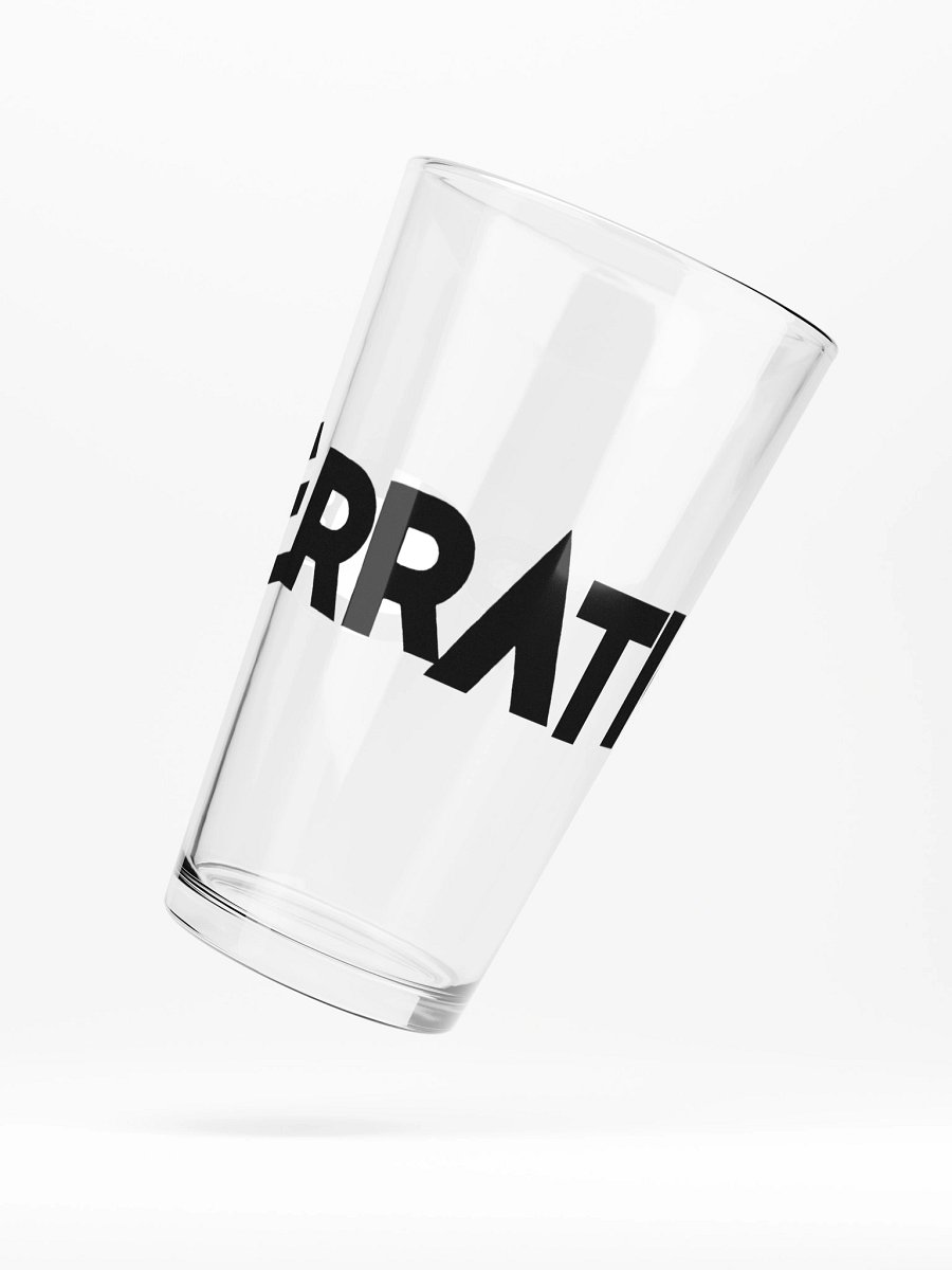 Poperratic Pint Glass - Transparent Logo product image (5)