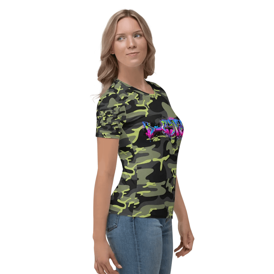 Urban D-cyfer Graffiti Fusion Women's T-Shirt product image (7)