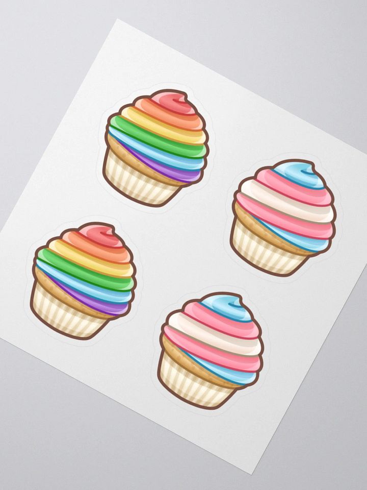 Let's Go Bake Together - Cupcake Stickers product image (2)