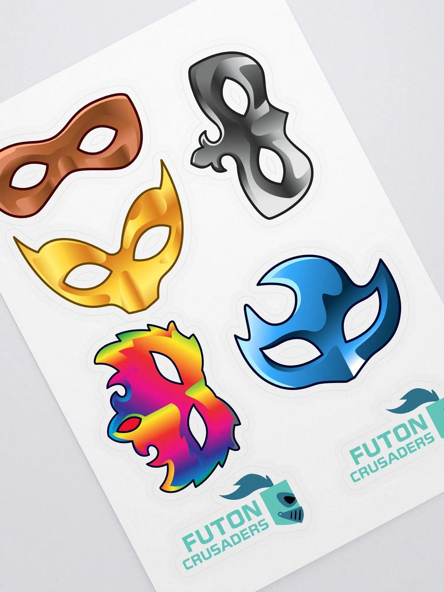 Mask Collection Sticker Sheet product image (1)