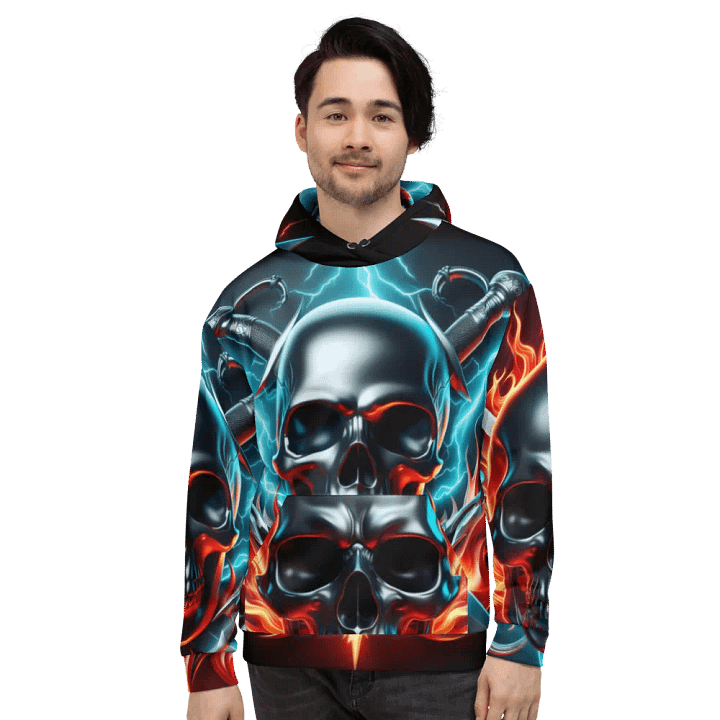 Power Surge - Unisex Skull Hoodie #36 product image (2)