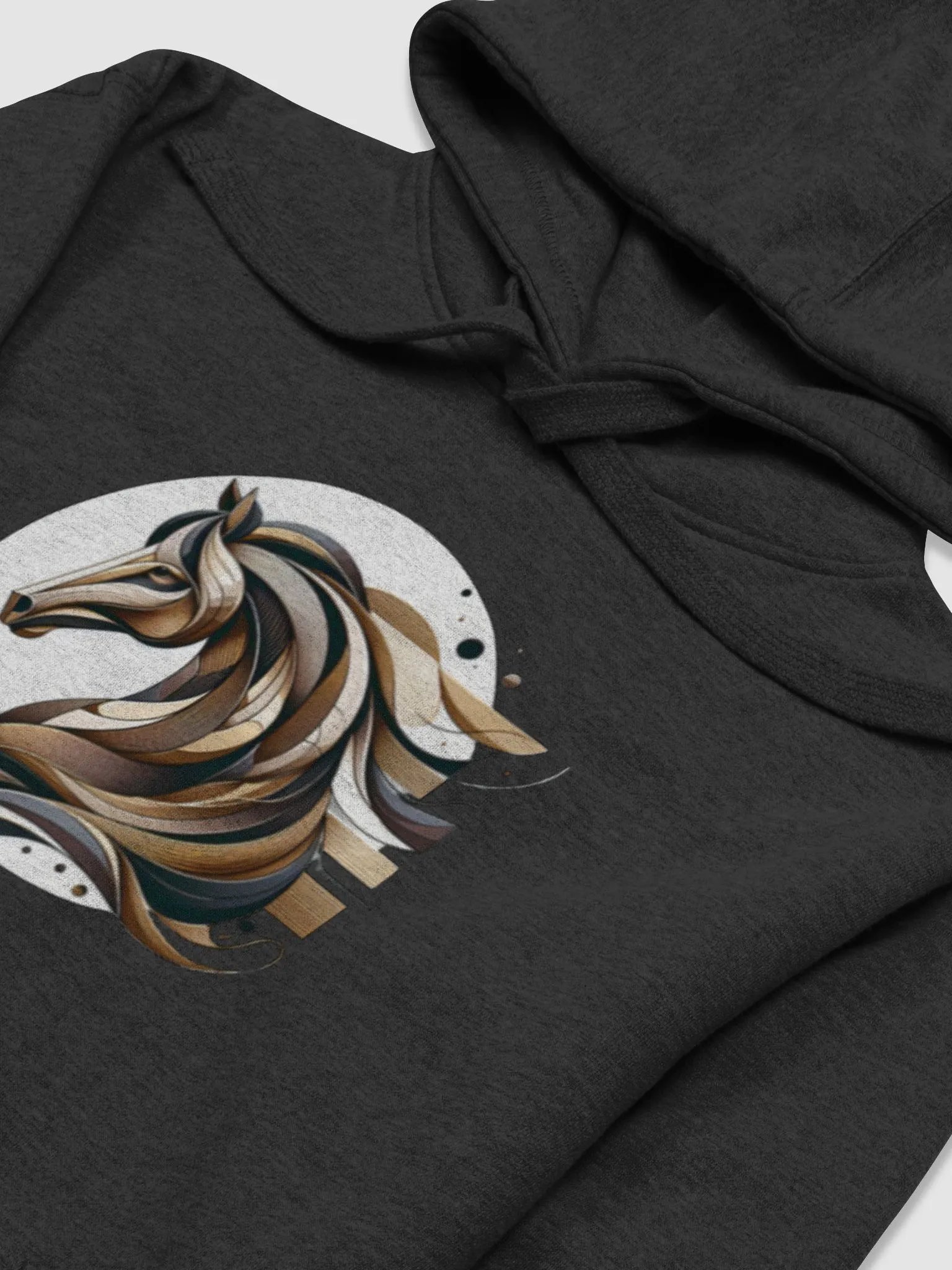 Stylized Equine Elegance Hoodie product image (11)