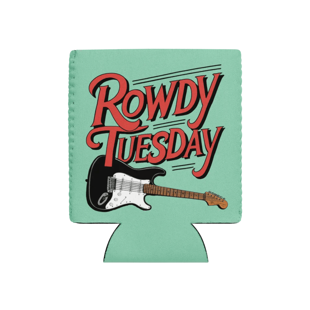 Rowdy Tuesday - Can Koozie product image (1)