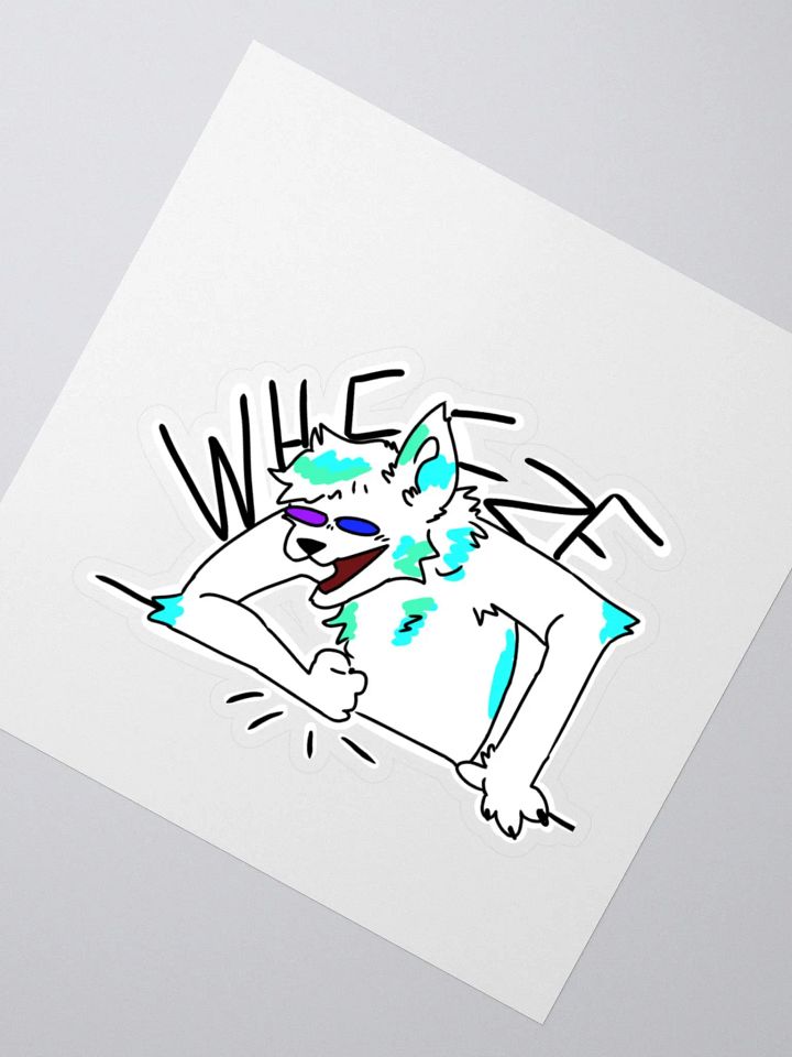 Fisk Wheeze Sticker product image (5)