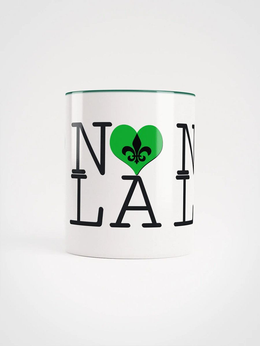I LOVE NOLA **BIGSHOT COLOR MUG** (GREEN HEART) product image (5)