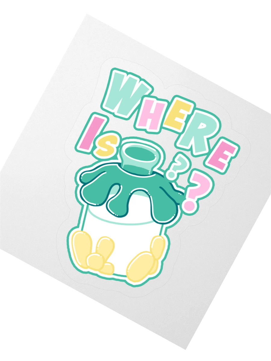 WHERE is Milk?? Stickers product image (3)