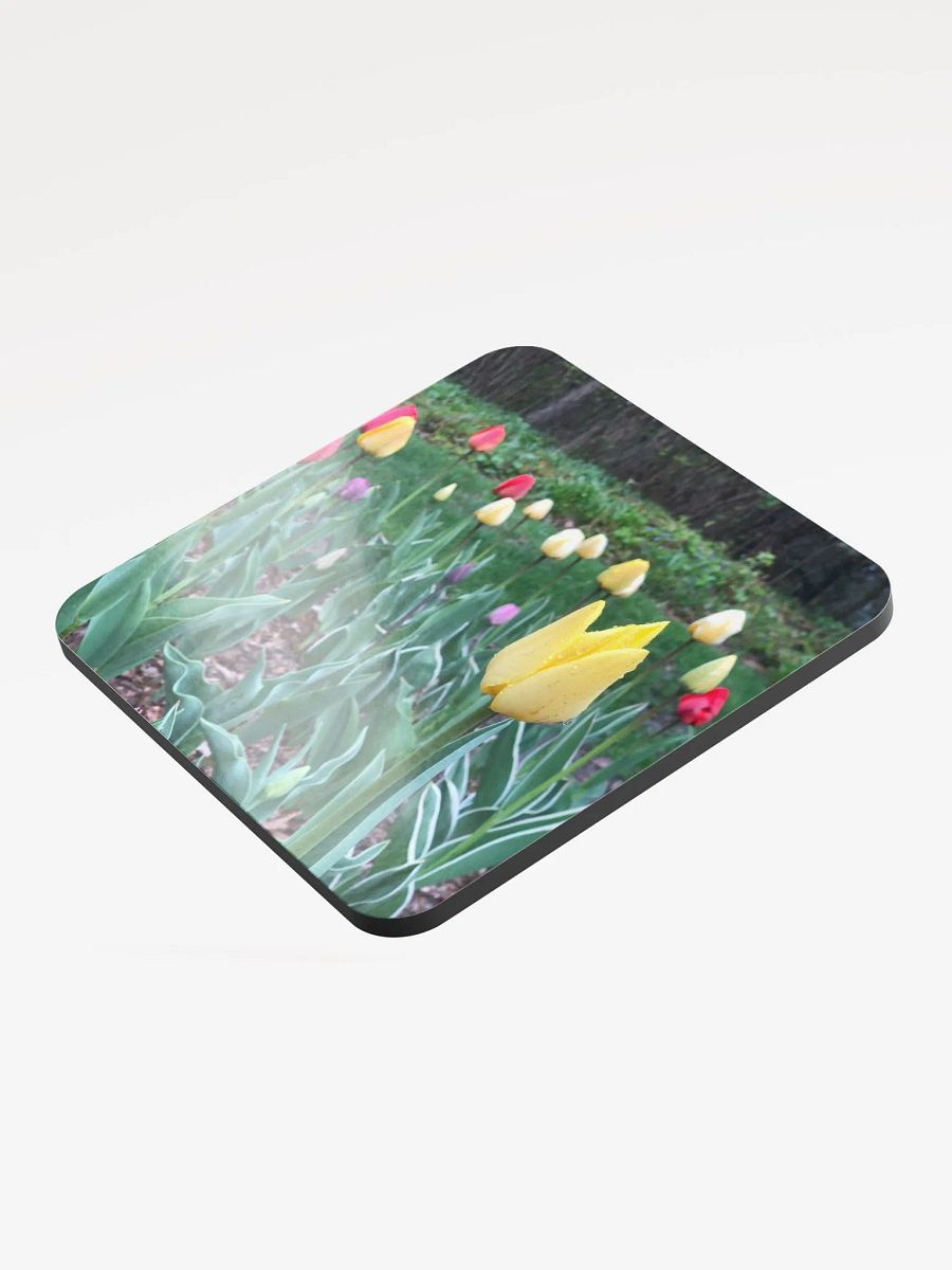 Tulips in the Spring Cork Coaster product image (3)