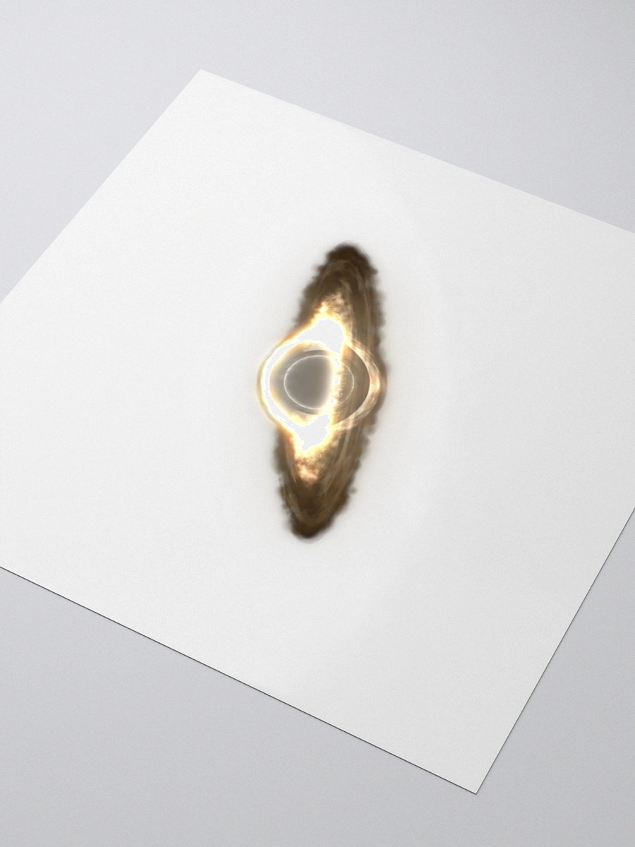 Black Hole kiss cut stickers product image (8)