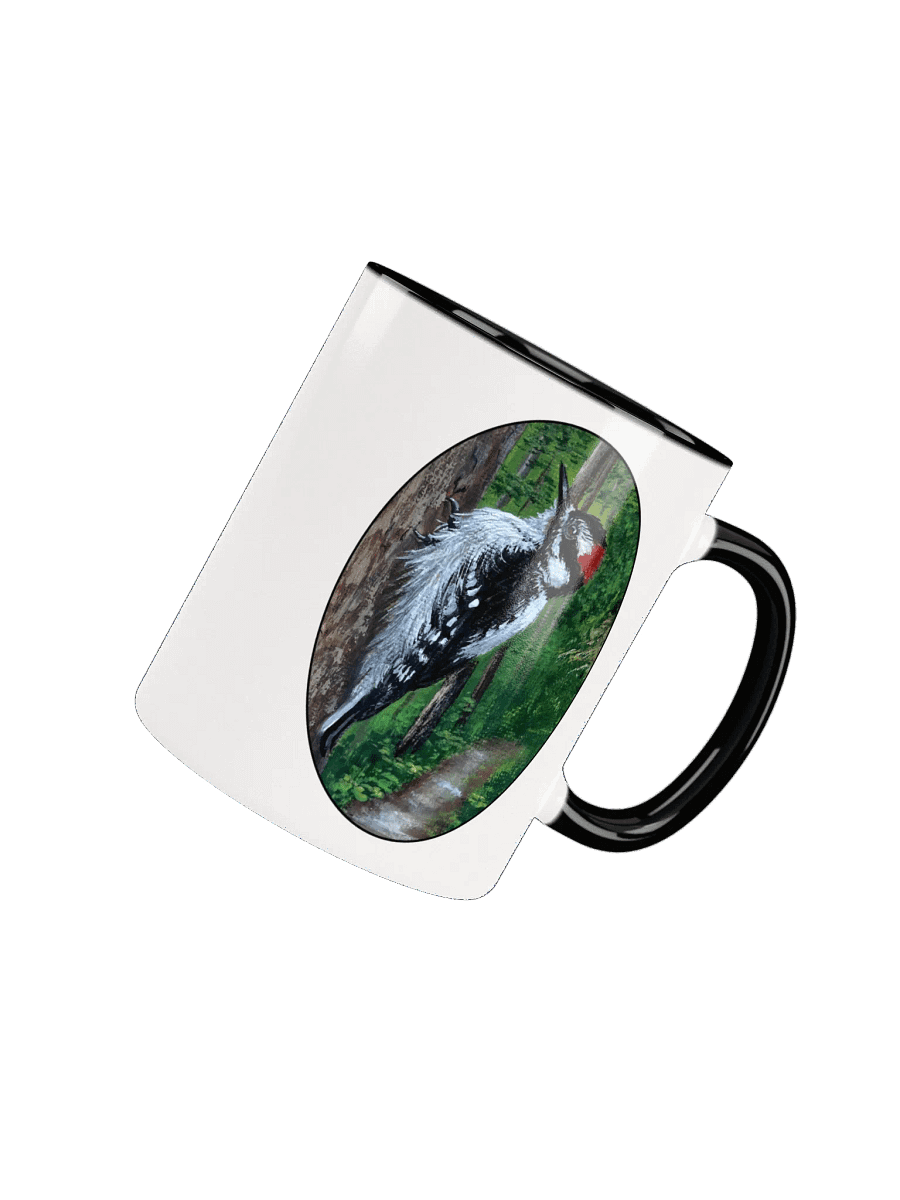 Downy Woodpecker Ceramic Mug product image (4)