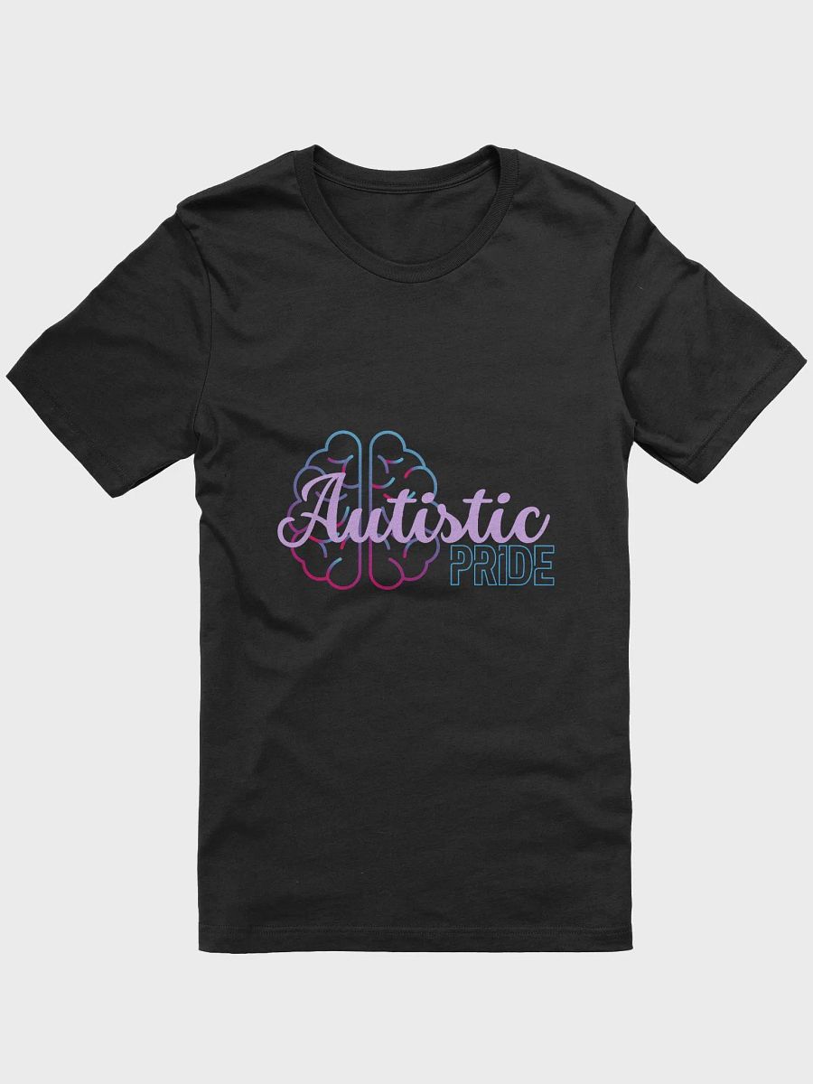 Autistic Pride Brain Super Soft Gradient Shirt product image (1)