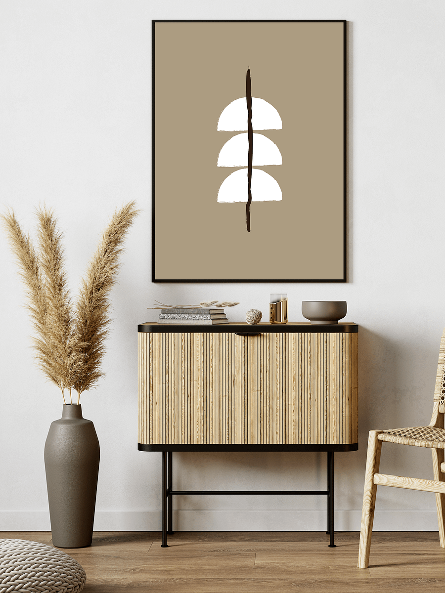 Harmony Halves Matte Poster (frame not included) product image (1)